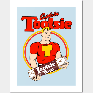 Captain tootsie Posters and Art